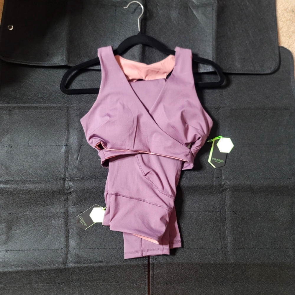 Brand New (w/ tags) Purple Fashionable Athleisure Workout Gear (S-L)